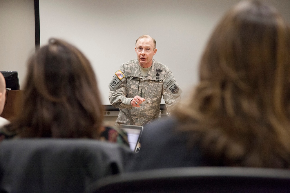NORTHCOM commander visits Naval Postgraduate School