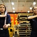 USS George H.W. Bush command honor guard practice