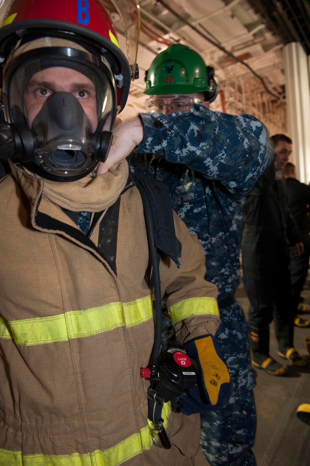 USS Theodore Roosevelt readiness exercise