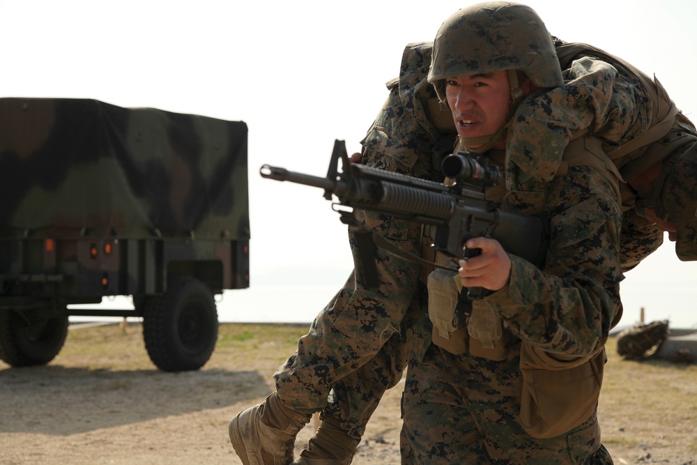 Marines complete field supply exercise