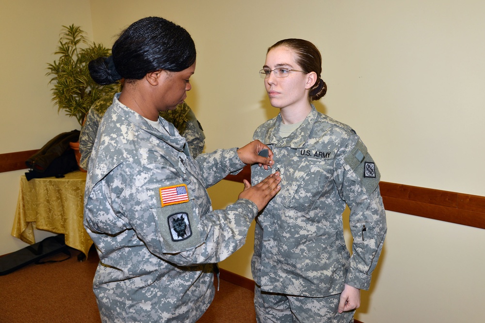 Promotion ceremony Feb. 1