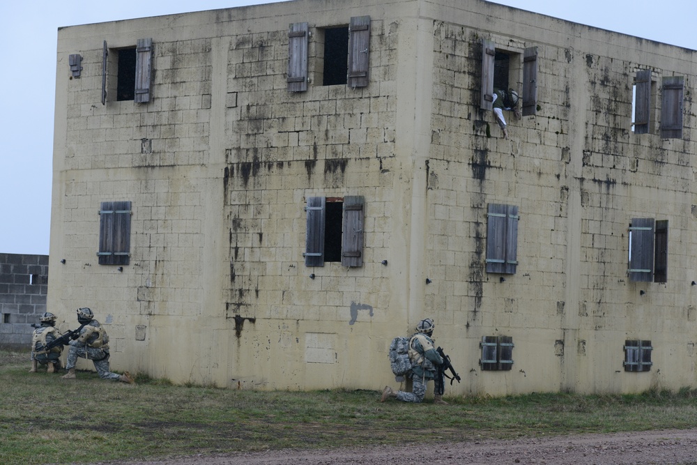 Three-day field training exercise, including MOUT site training, incorporating DISE