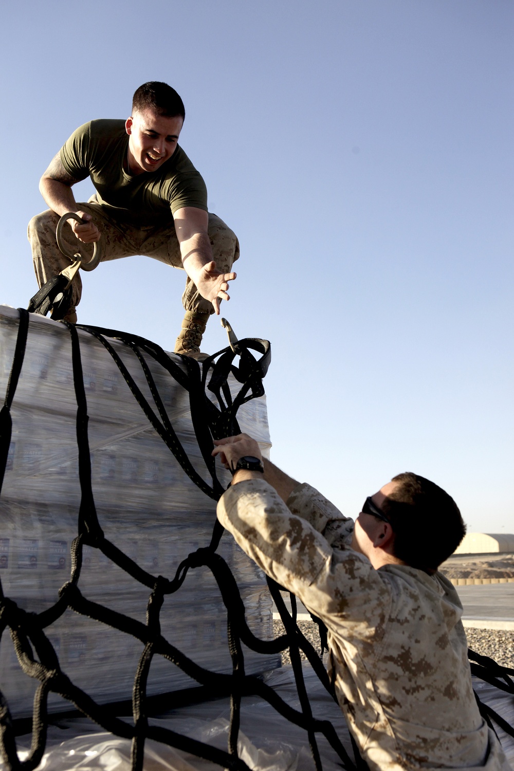 Landing Support Company Marines Prepare for HST