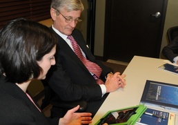 Secretary of the Army visits National Center for Telehealth and Technology