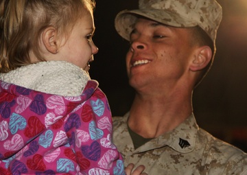 Combat Logistics Regiment 15 returns home from Afghanistan