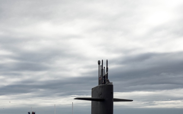 USS Tennessee returns to Kings Bay
