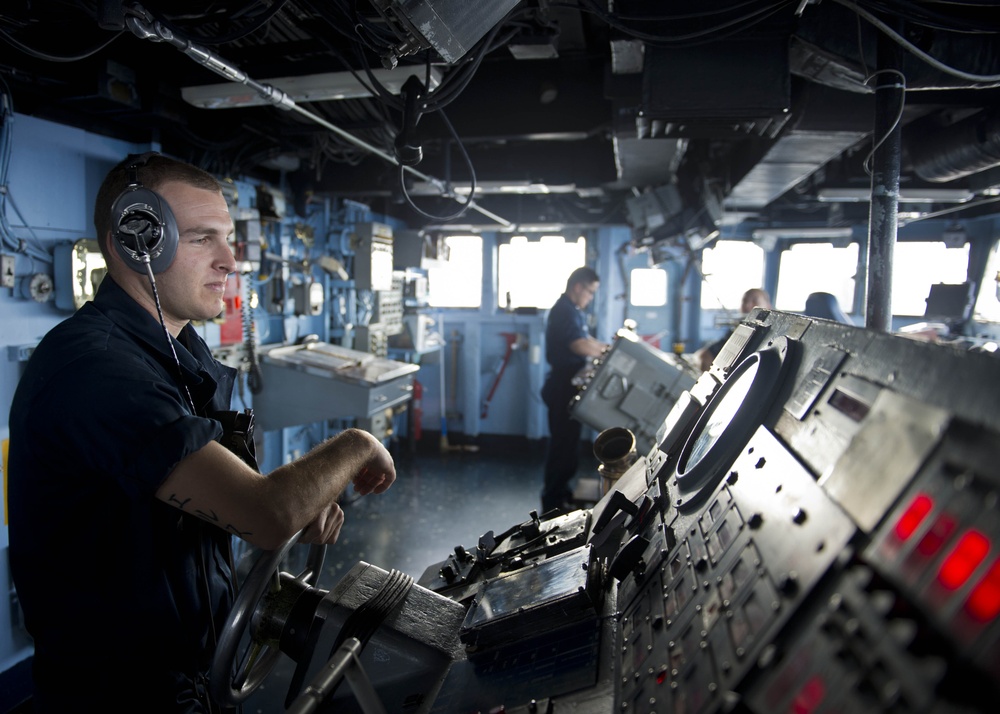 USS Tortuga navigation