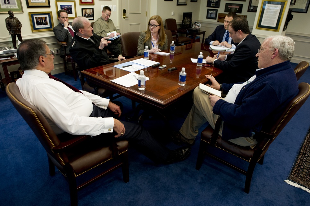 Defense media roundtable