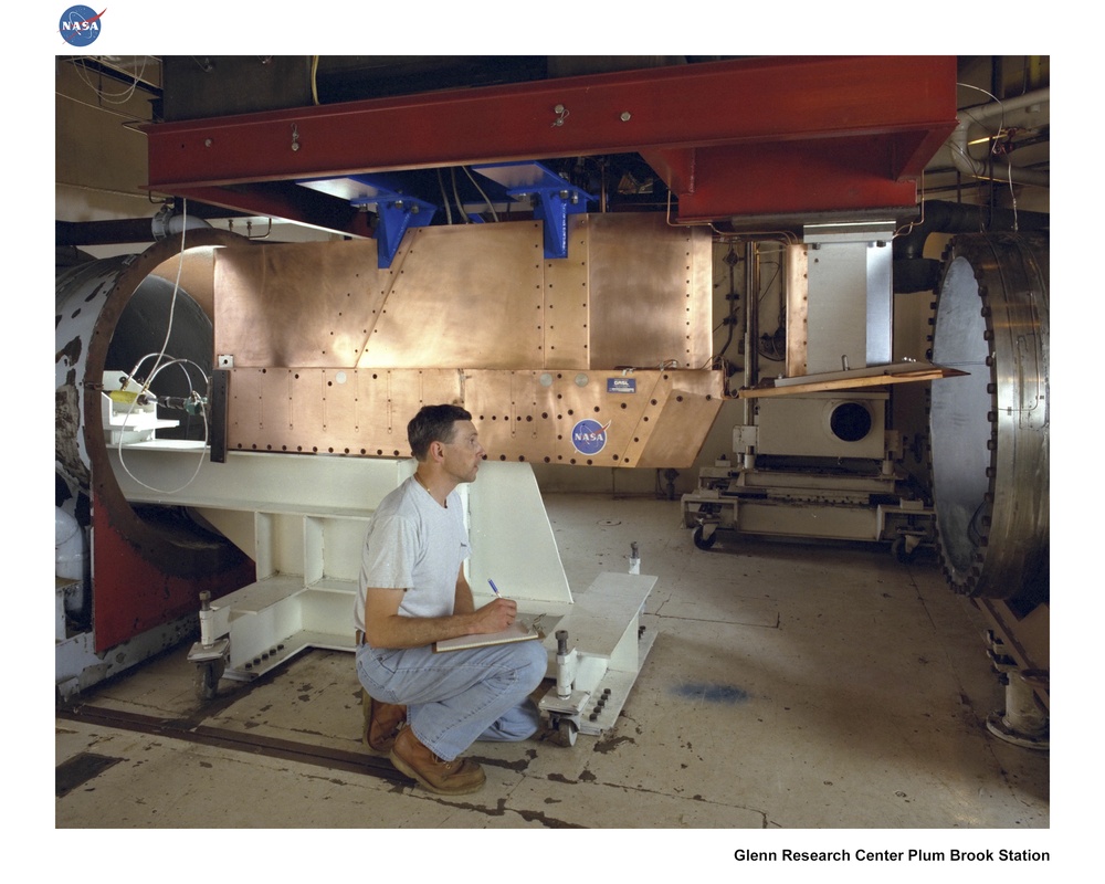 ROCKET BASED COMBINED CYCLE RBCC ENGINE INSTALLATION AT NASA PLUM BROOK STATION - SEE ALSO C-1996-2598