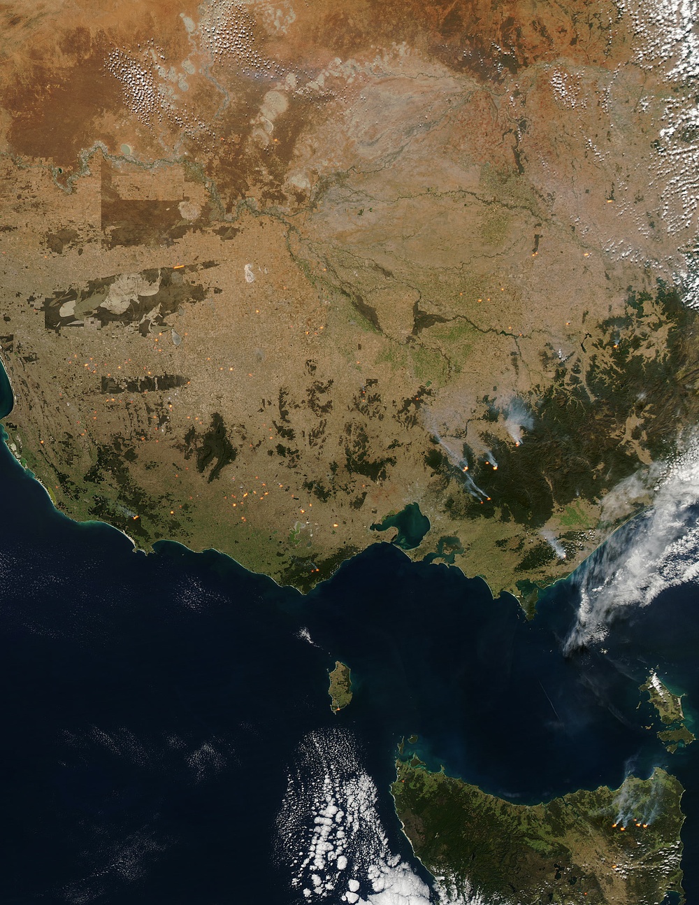 Fires in Southeast Australia: Natural Hazards