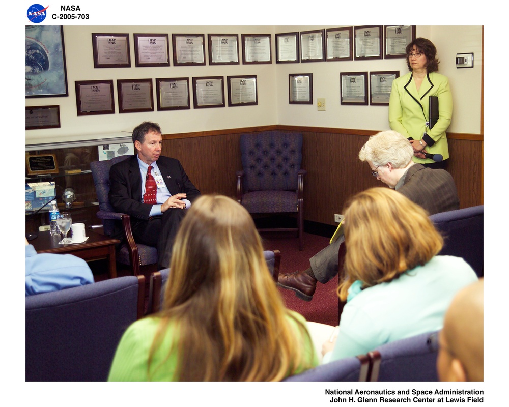Visit to GRC by NASA Administrator