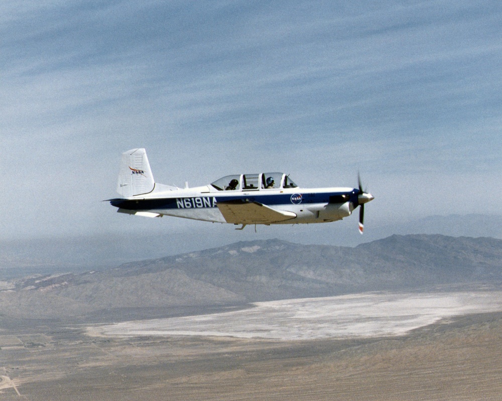 T-34C in Flight