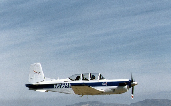 T-34C in Flight