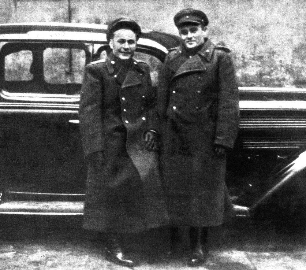 Tyulin and Korolev During A-4 Missile Recovery Operations
