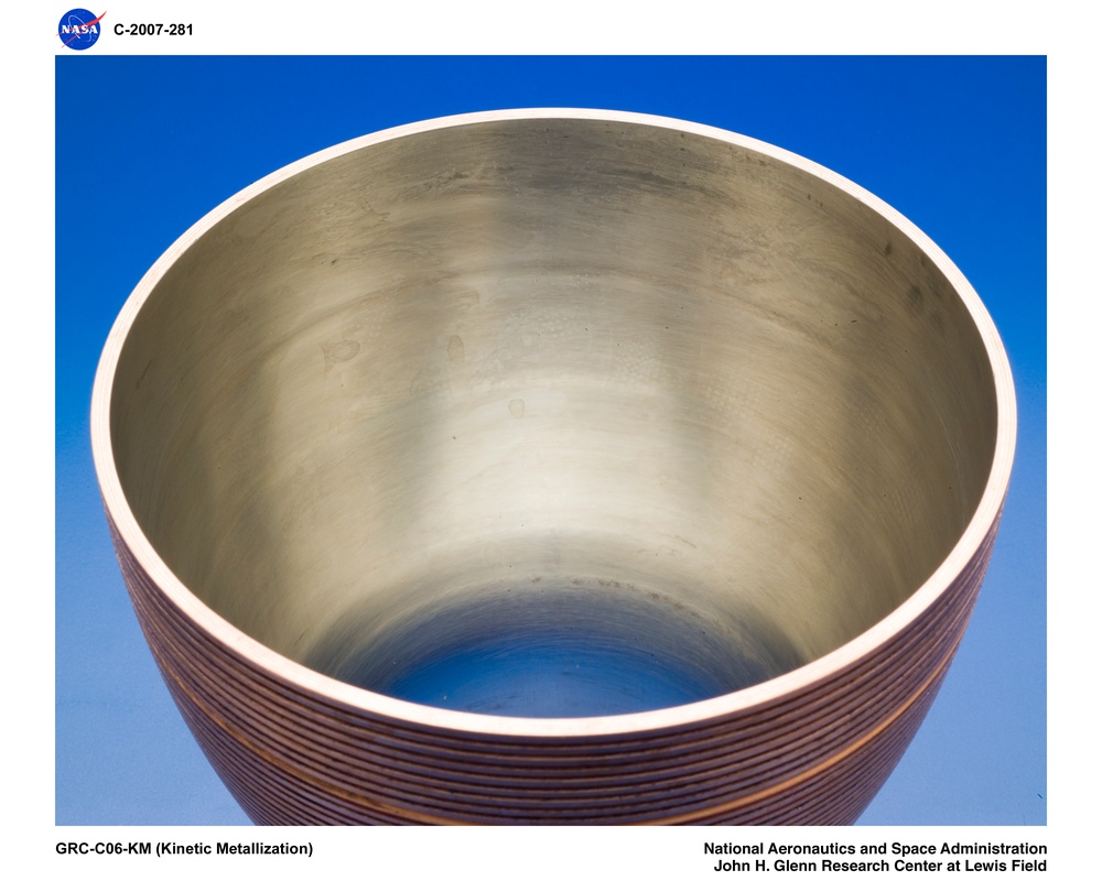 Machined Copper CGR-84 Thruster #GRC-C06-KM (Kinetic Metallization)