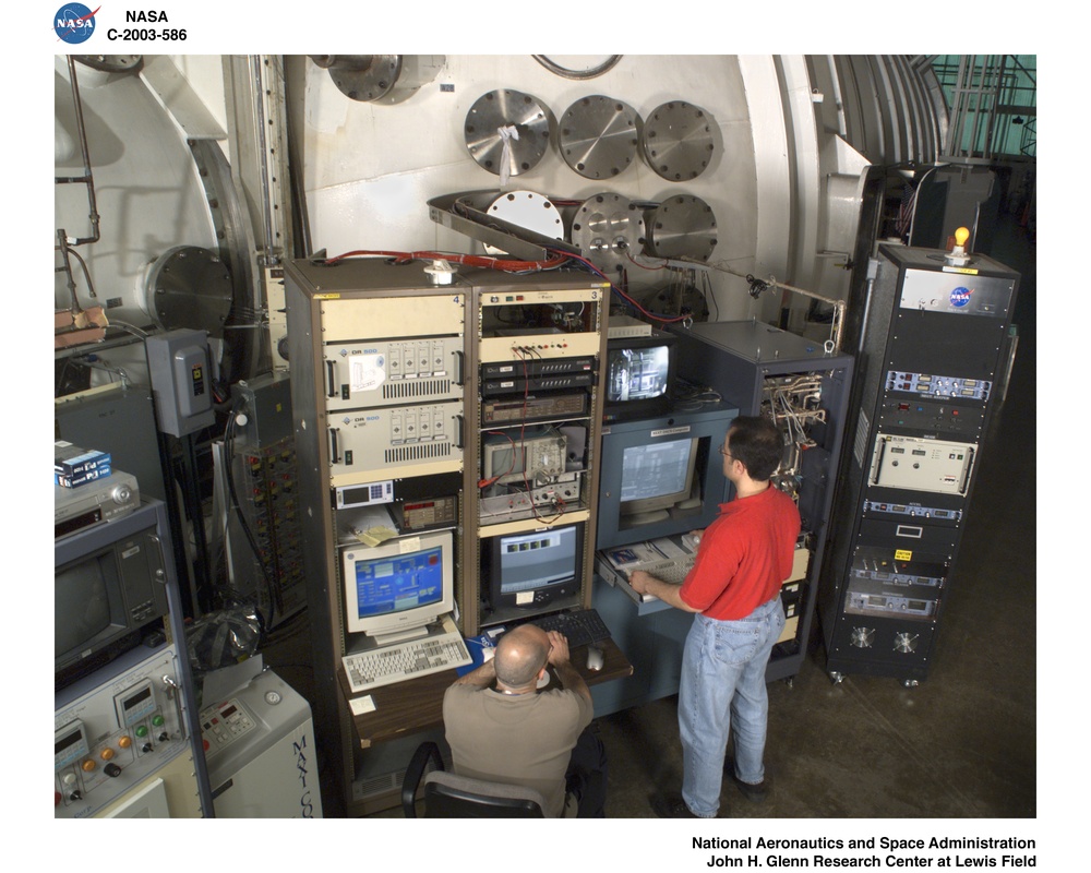 NASA EVOLUTIONARY XENON THRUSTER - NEXT - ION ENGINE WEAR TEST