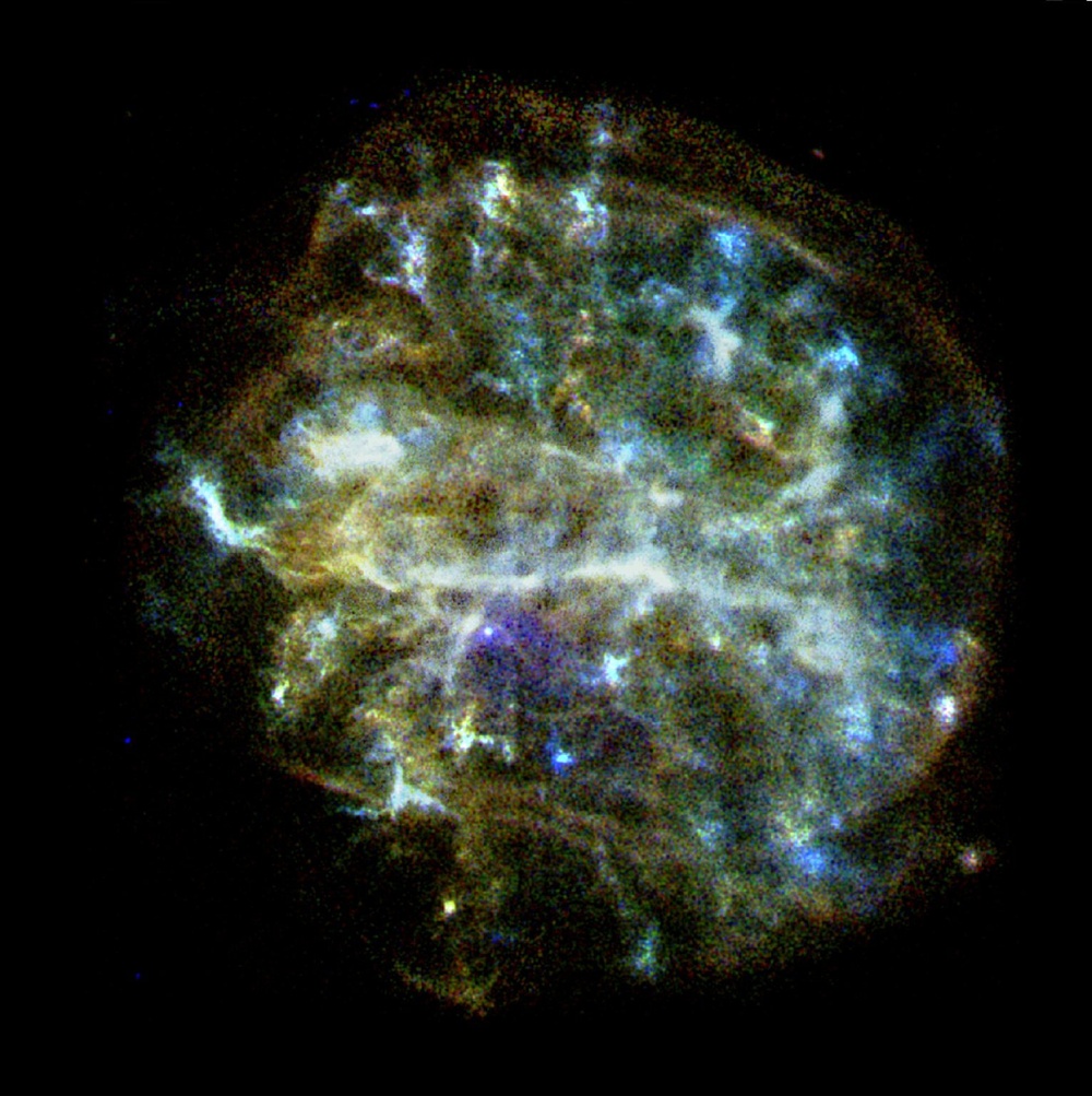 Chandra X-Ray Observatory Image of a Massive Star Explosion