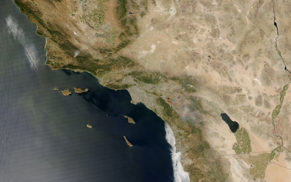 Cachuma Fire in California: Natural Hazards