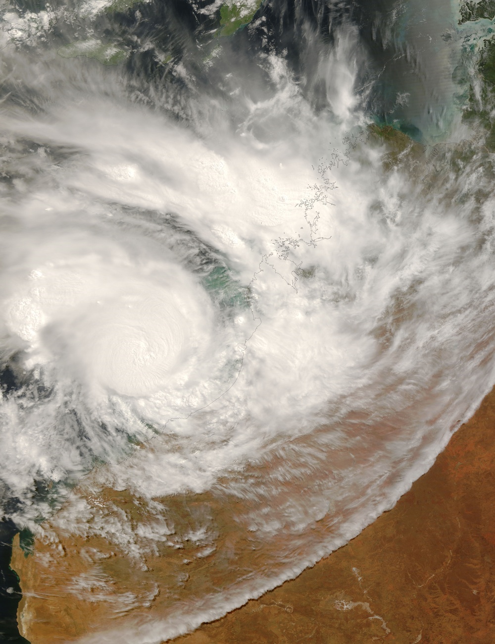 Tropical Cyclone George: Natural Hazards