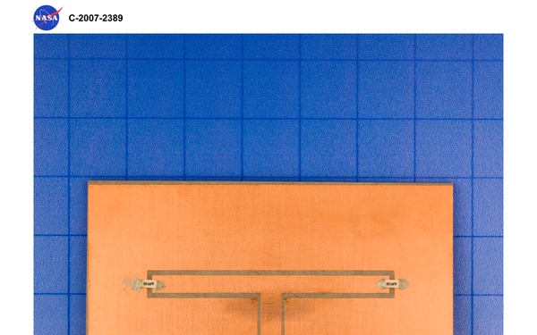 Loaded Folded Slot Antenna, 3.95 ghz
