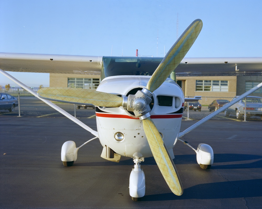 CESSNA 206 AIRCRAFT WITH EXPERIMENTAL PROPELLER