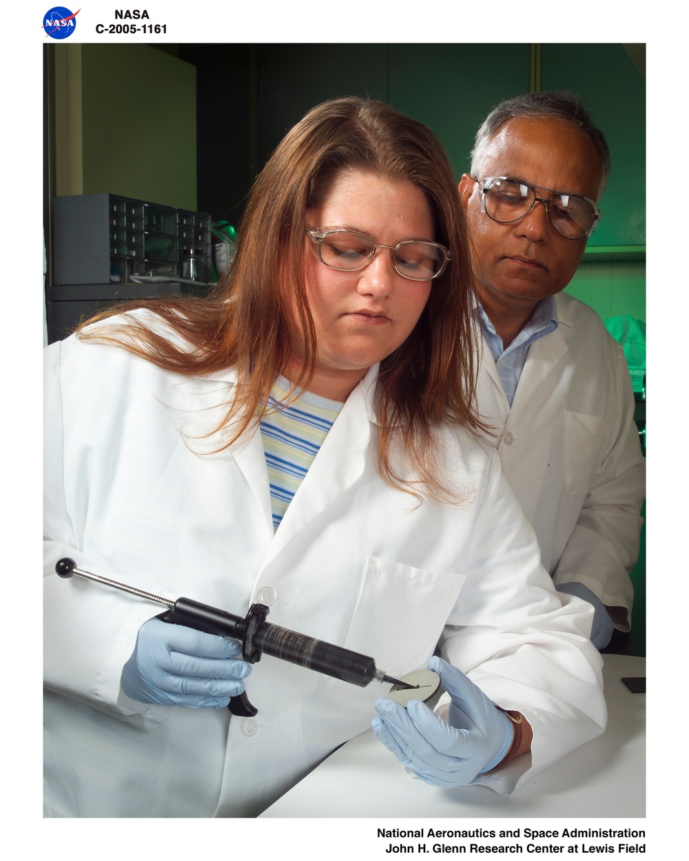 DVIDS Images Glenn Research Center Refractory adhesive for bonding