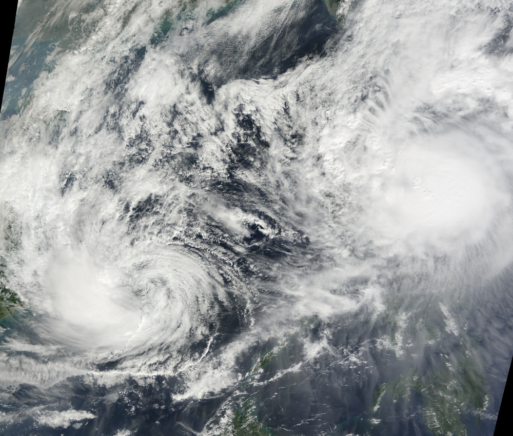 Double Cyclones Strike Philippines: Image of the Day