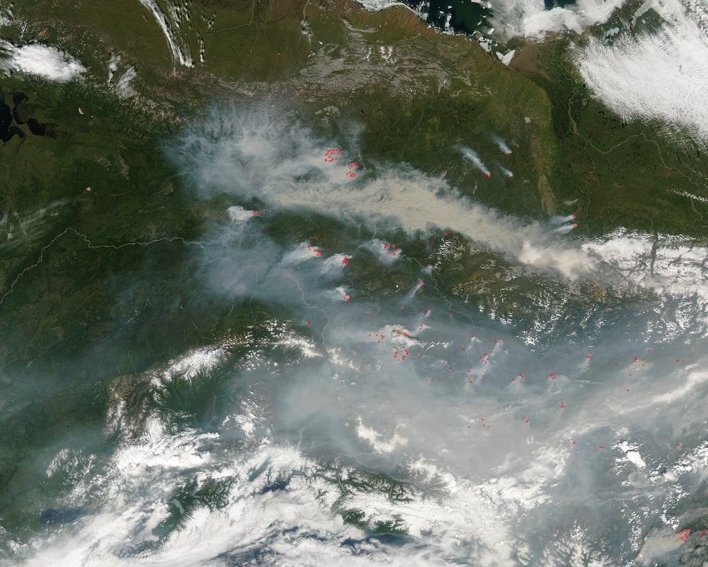 Fires In Alaska and Northern Canada: Natural Hazards