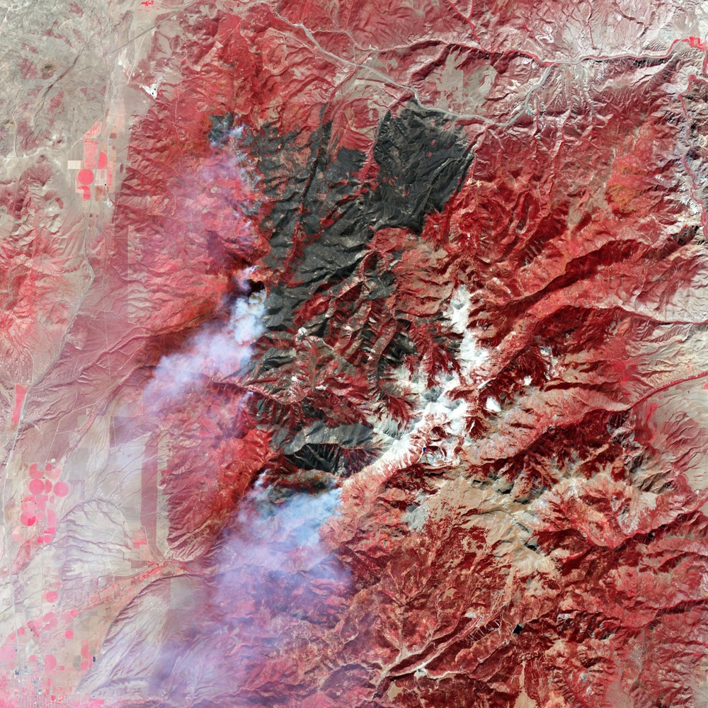 Twitchell Canyon Fire, Utah