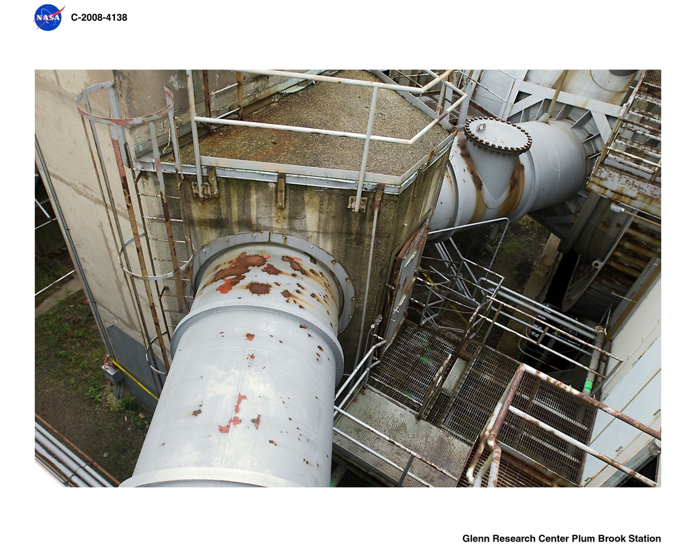 Propulsion Systems Lab 1-2 Survey:  Lines entering Atmospheric Air Vent