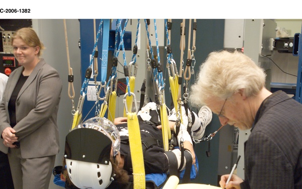 Zero Gravity Locomotion Simulator (ZLS)  (0-G) Media Event