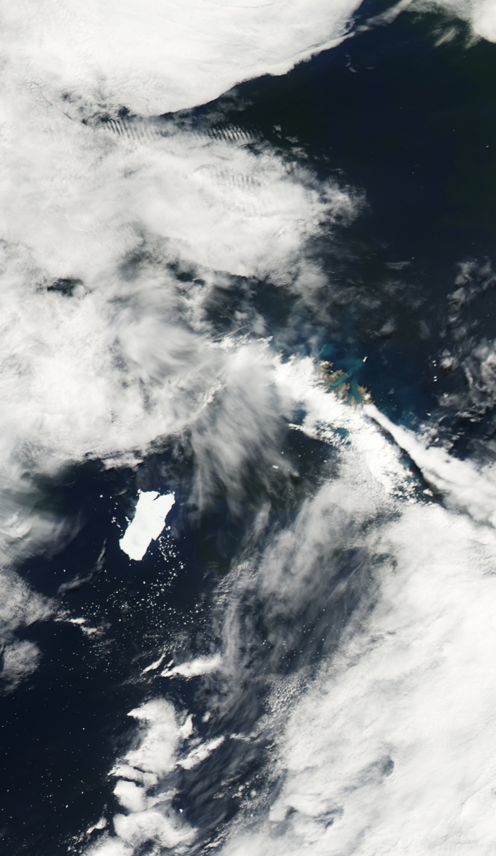 Disintegration of Iceberg A53a : Image of the Day