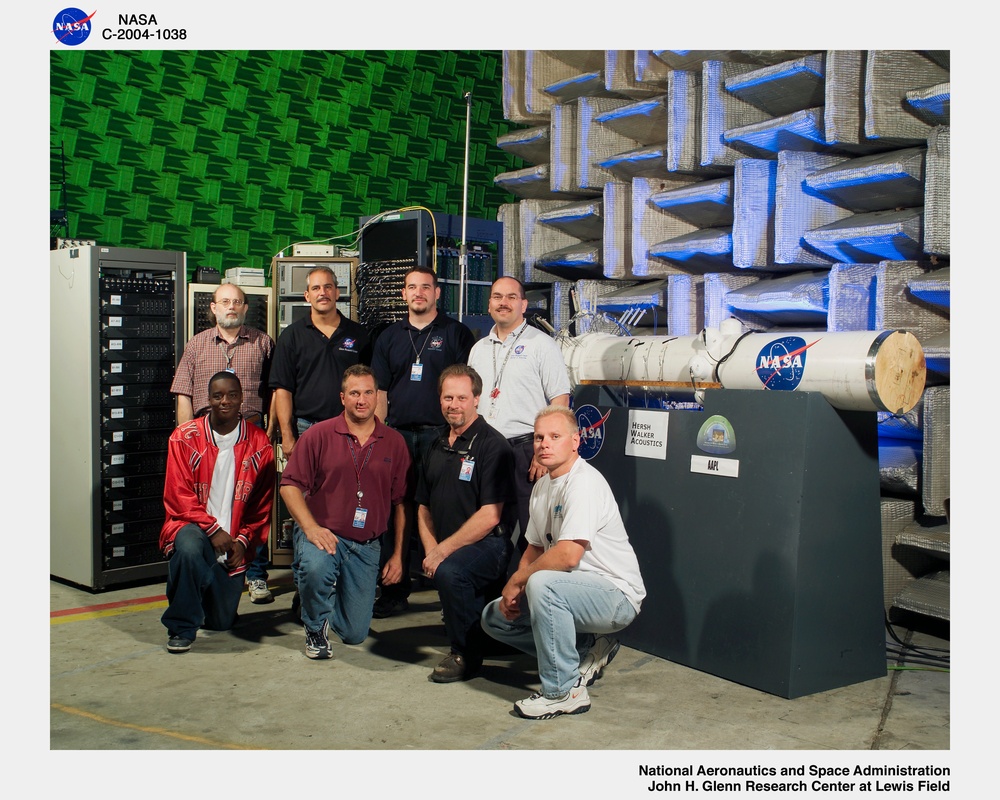 Return to Flight ( RTF ) flow line Air Test.  Group photo of test team. Return to Flight ( RTF ) flow line Air Test.  Group photo of test team.