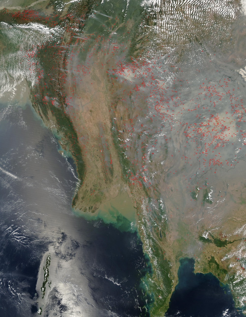 Fires in Southeast Asia: Natural Hazards