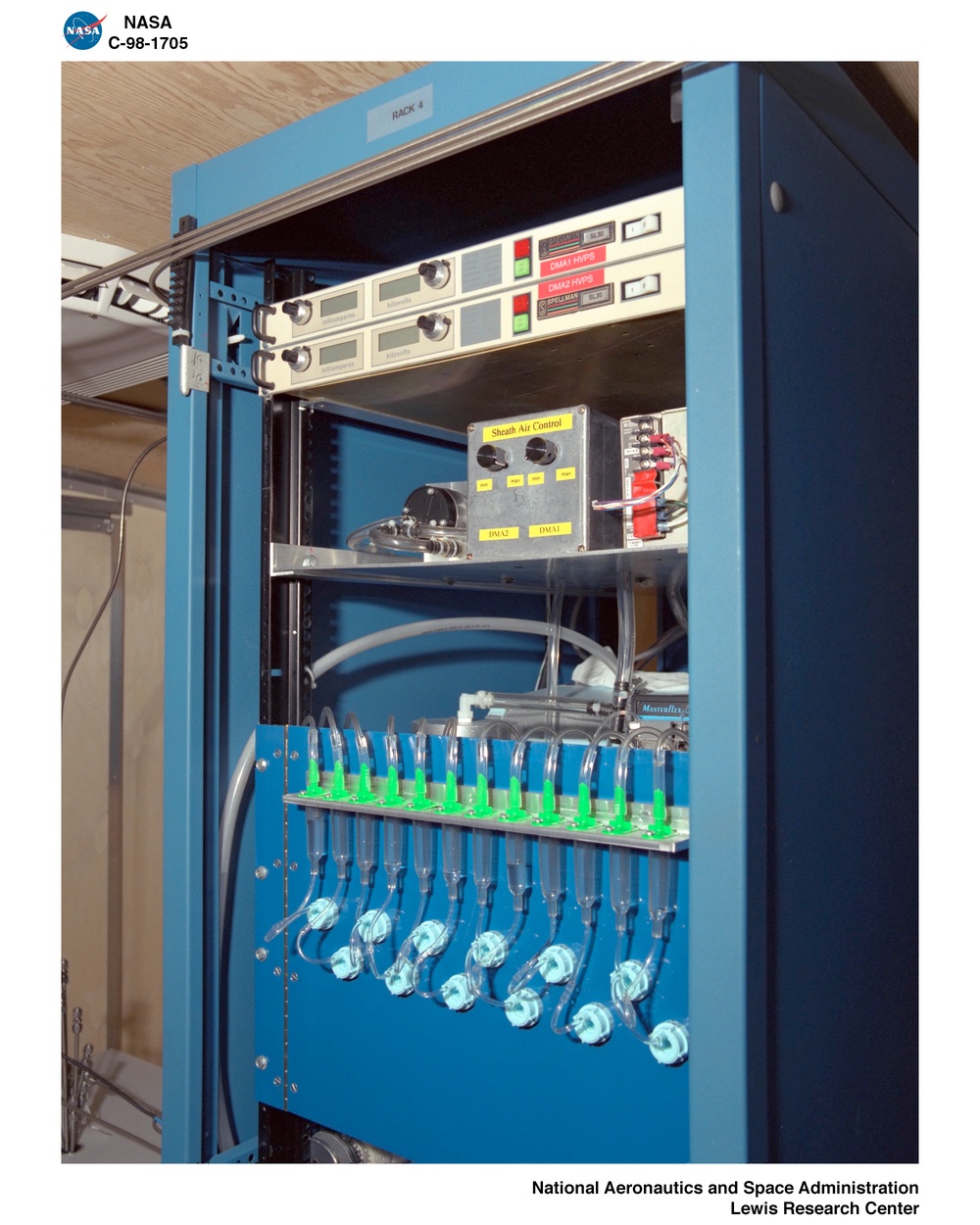 PARTICULATE AEROSOL AND GASEOUS EMISSIONS MEASUREMENT SYSTEM VAN