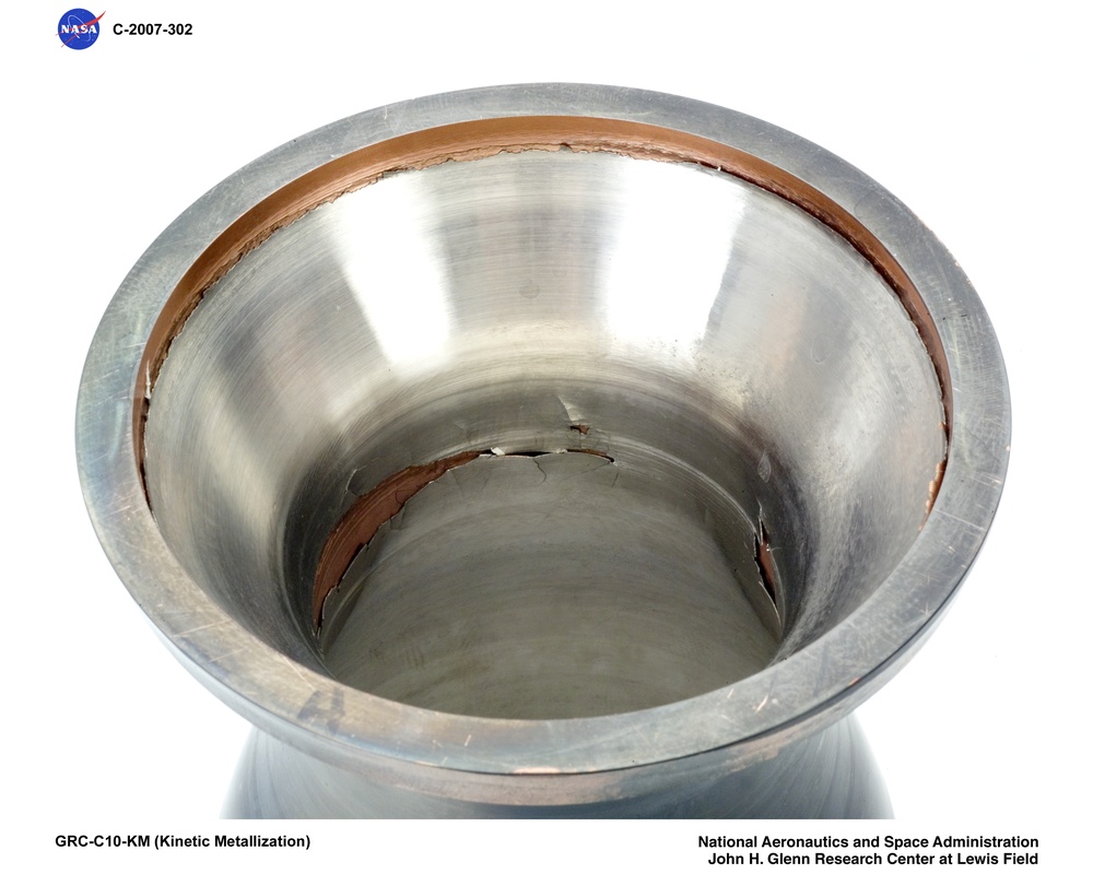 Machined Copper CGR-84 Thruster #GRC-C10-KM (Kinetic Metallization)