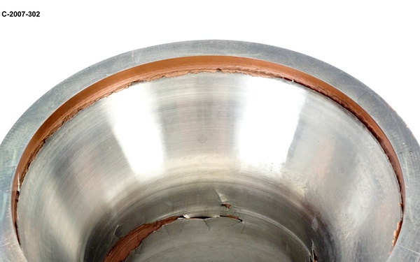 Machined Copper CGR-84 Thruster #GRC-C10-KM (Kinetic Metallization)