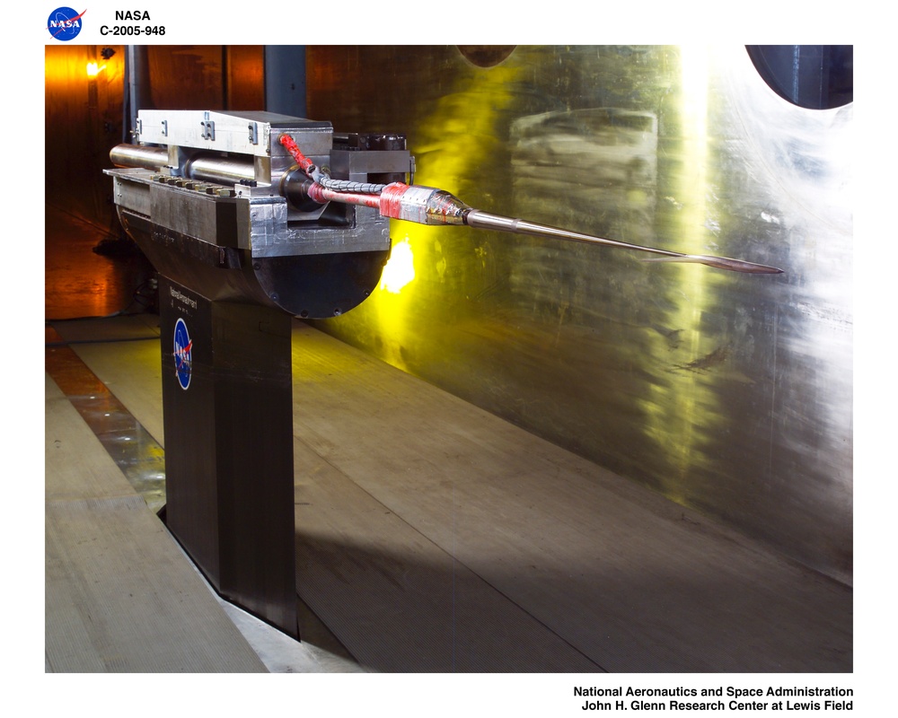 Sonic Boom Model in the Abe Silverstein Supersonic Wind Tunnel (10x10)