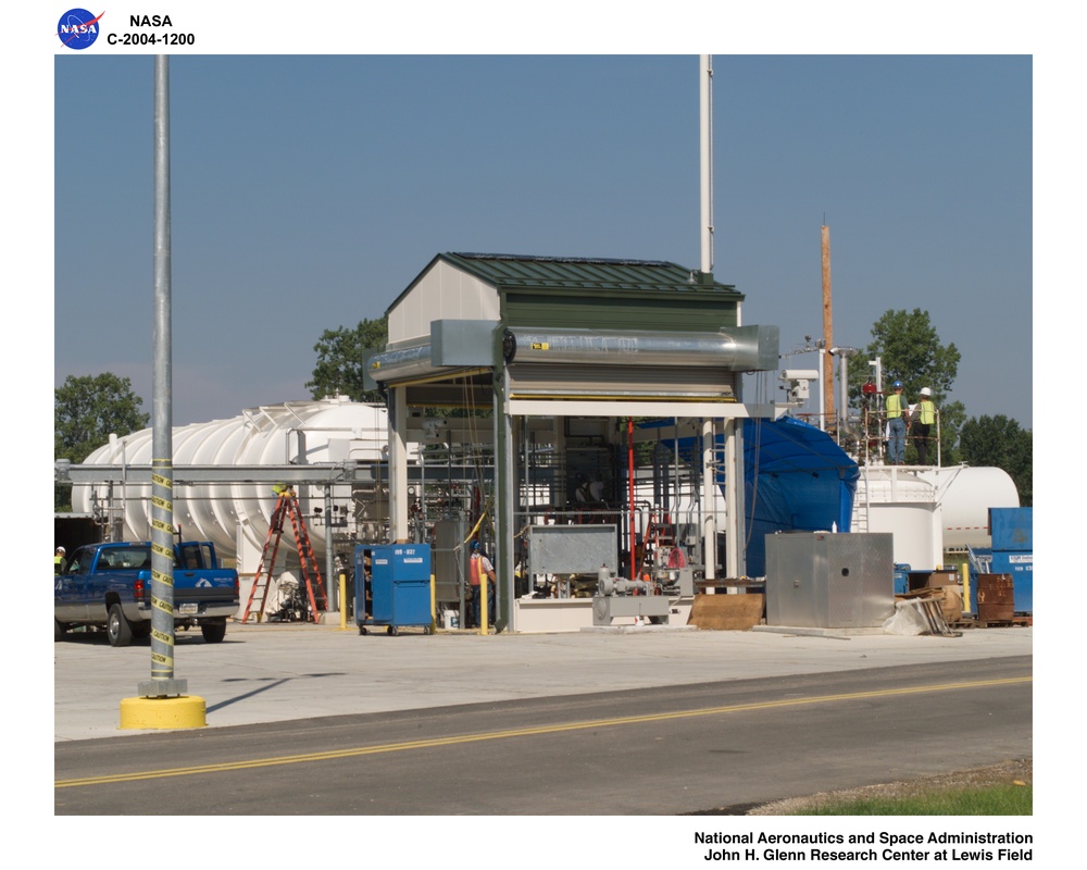 Cryogenic Components Laboratory (CCL), under construction, facility exterior
