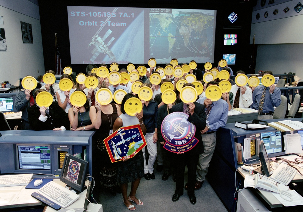 ISS 7A.1 Flight Control Team Photo in BFCR
