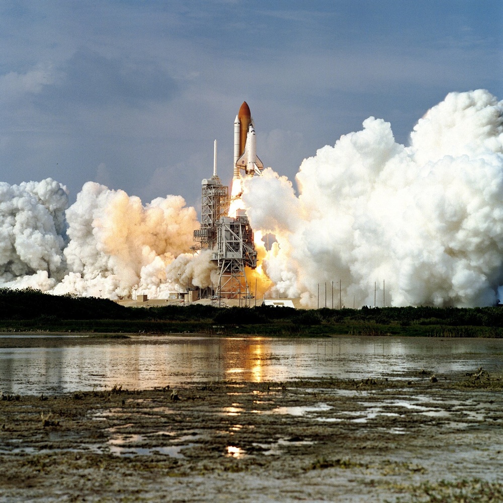 STS-111 Liftoff From Launch Pad