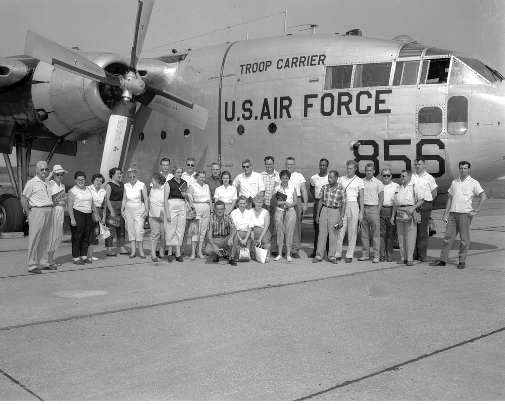 VISIT BY CIVIL AIR PATROL MEMBERS