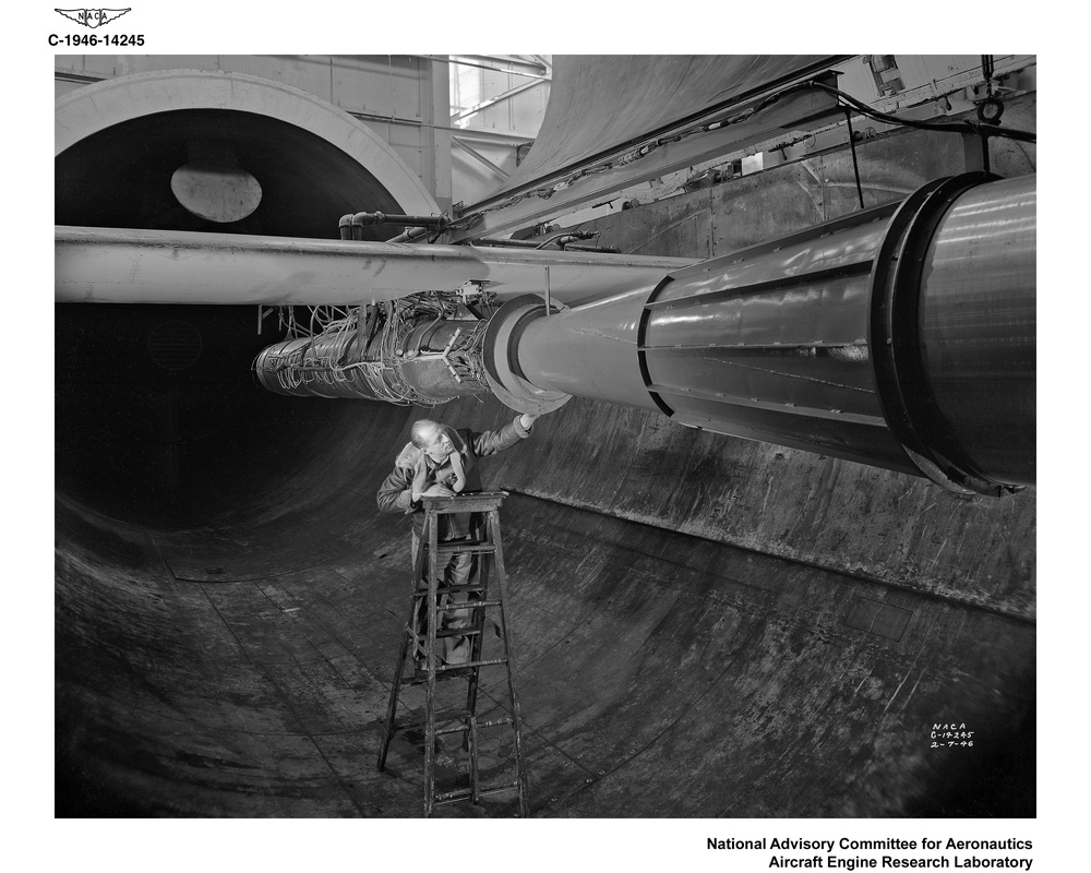 RAM JET INSTALLATION IN THE ALTITUDE WIND TUNNEL AWT