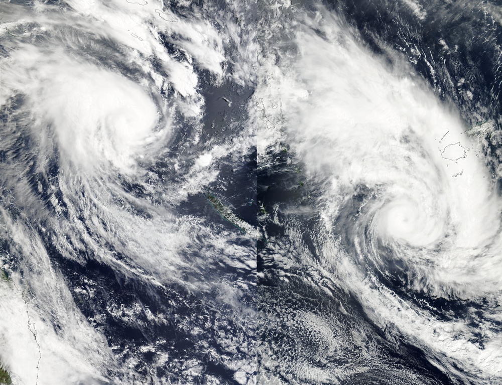 Tropical Cyclone Erica (22P): Natural Hazards