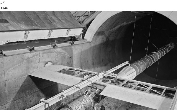 RAM JET INSTALLATION IN THE ALTITUDE WIND TUNNEL AWT