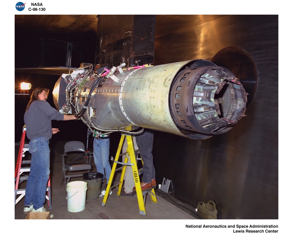SUPERSONIC INLET IN 10X10 FOOT WIND TUNNEL