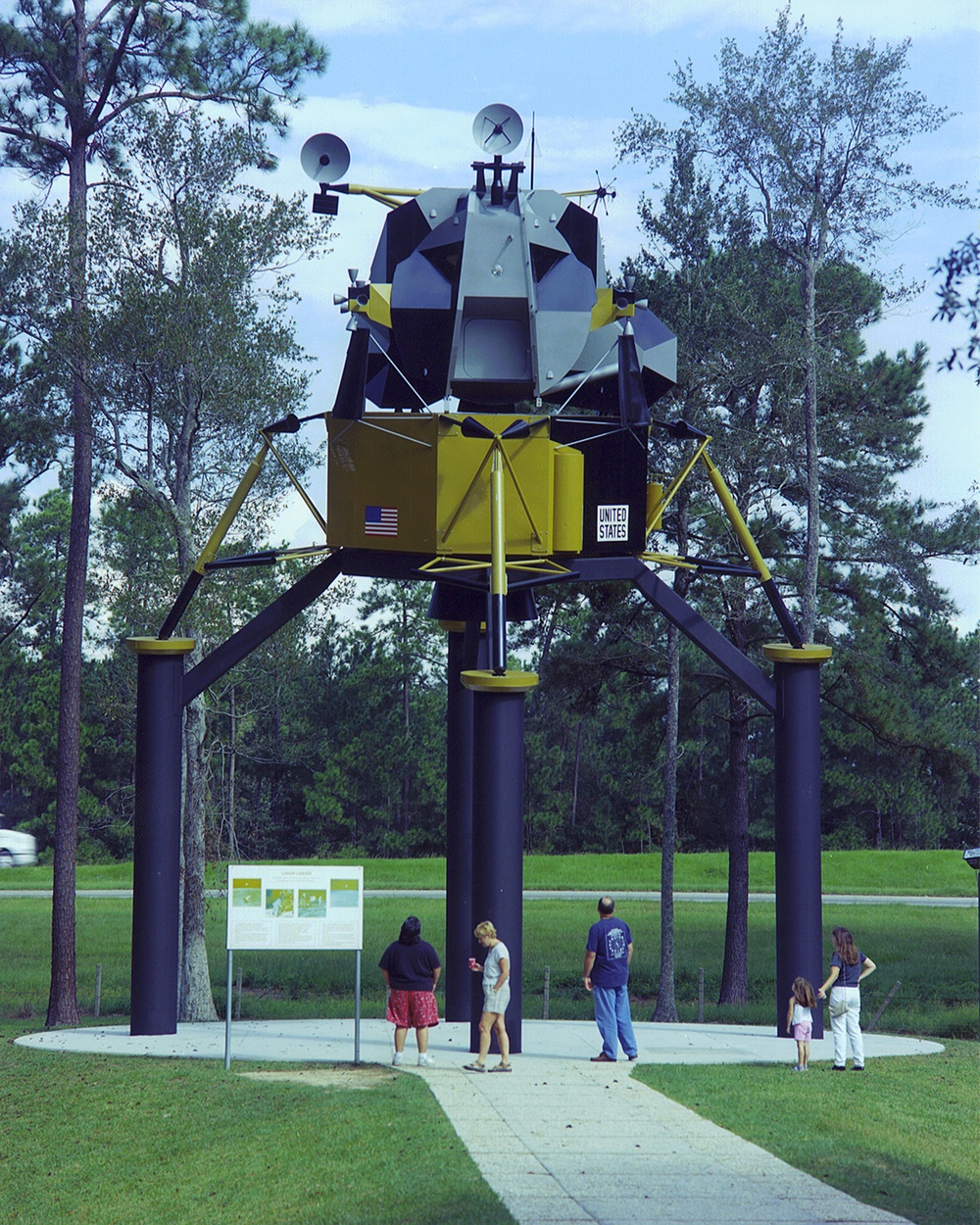 Lunar Lander Exhibit