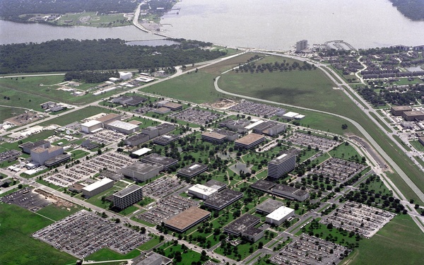 Aerial View of the Johnson Space Center