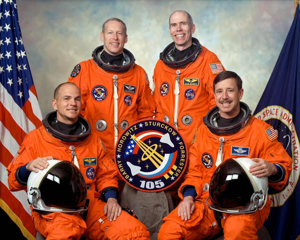 STS-105 Shuttle Crew Picture for Shuttle Crew Only