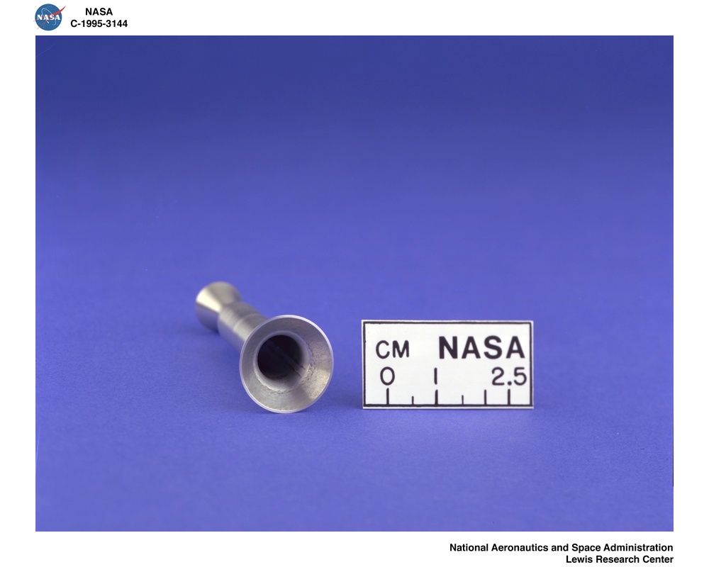 IRIDIUM LINER FOR NASA 5 LBF CLASS MATERIAL TEST CHAMBER IRIDIUM LINER FOR ATLANTIC RESEARCH CORPORATION 5 LBF CLASS ROCKET CHAMBER 25 LBF CLASS 75 HFC 25 TAC CERAMIC COMPOSITE ROCKET CHAMBER FROM REFRACTURY COMPOSITES INC.  PURCHASE ORDER C-551941-